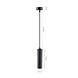 Spectrum LED Hanglamp Zwart - GU10 220V - 200cm verstelbare kabel - Ø55mm Spectrum LED Hanglamp Zwart - GU10 220V - 200cm verstelbare kabel - Ø55mm