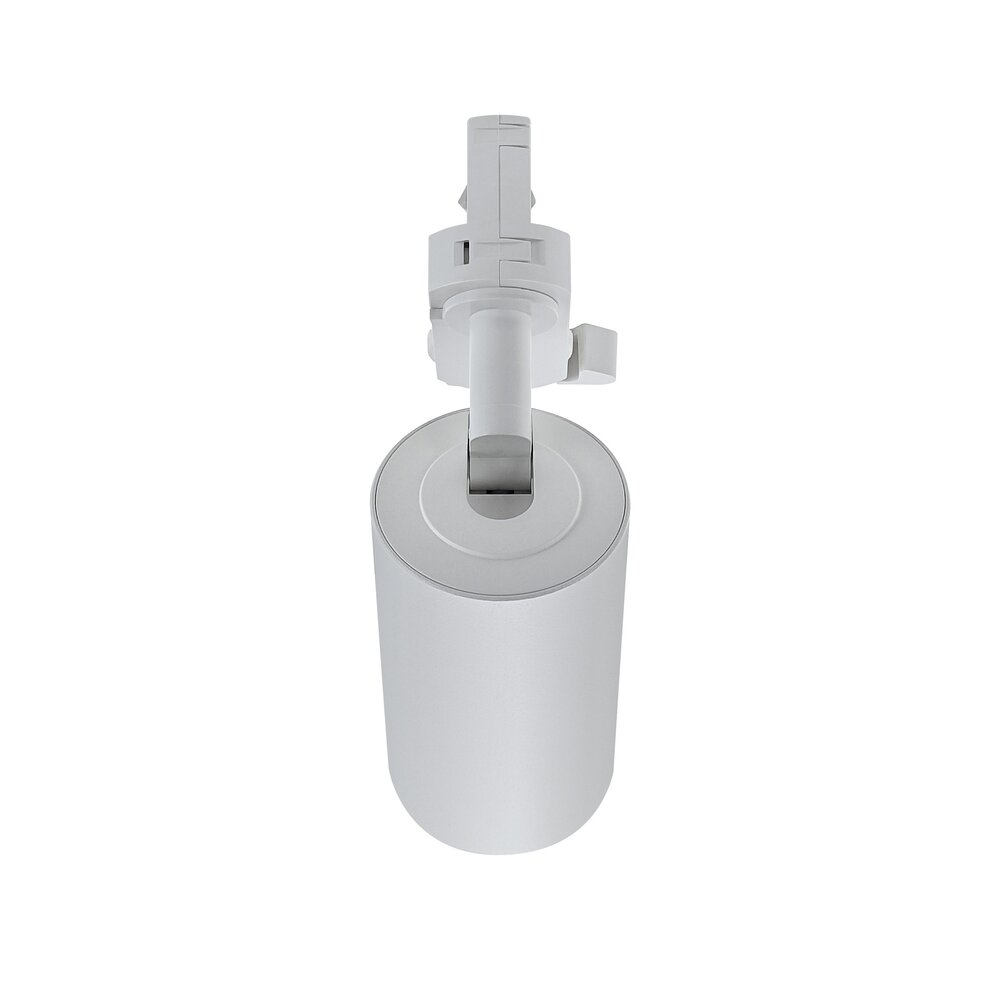 Spectrum LED Railspot Spectrum MADARA ALTRO - 3-Fase - GU10 Fitting - Wit - Aluminium - IP20 - Max. 8W LED - 57x101x141mm - Exclusief Lichtbron