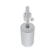 Spectrum LED Railspot Spectrum MADARA ALTRO - 3-Fase - GU10 Fitting - Wit - Aluminium - IP20 - Max. 8W LED - 57x101x141mm - Exclusief Lichtbron