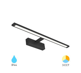 Braytron LED Spiegellamp badkamer 60cm - IP44 - 12W CCT - 900lm Braytron LED Spiegellamp badkamer 60cm - IP44 - 12W CCT - 900lm