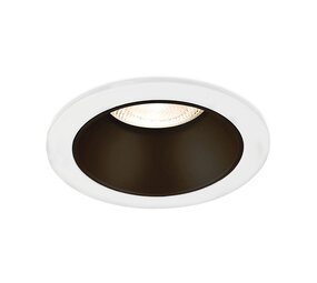 Braytron LED Inbouwspot kantelbaar - Zaagmaat 74mm - Buitenmaat 85mm - Mat zwart/wit Braytron LED Inbouwspot kantelbaar - Zaagmaat 74mm - Buitenmaat 85mm - Mat zwart/wit