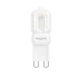 Braytron LED G9 - 3W Dimbaar - 3000K warm wit licht - 16x48 mm Braytron LED G9 - 3W Dimbaar - 3000K warm wit licht - 16x48 mm