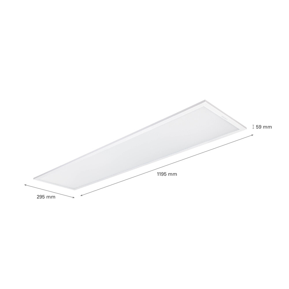 MAZDA LED Paneel - Plus G2 RC009B - 28W 3400lm - 4000K Koel Wit | 120x30cm - UGR <23