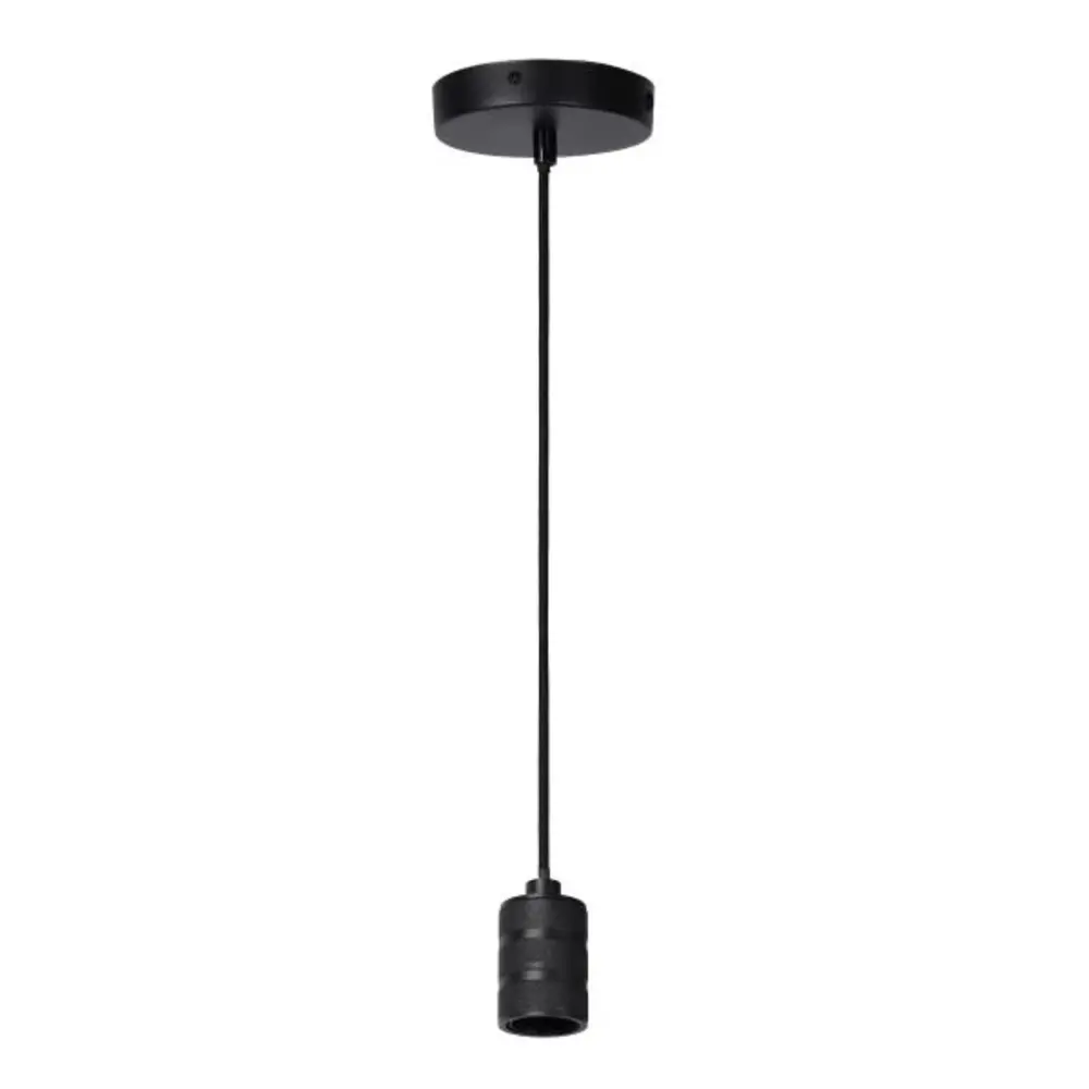 Lucide JOVA - Hanglamp - Ø 4,6 cm - 1xE27 - Zwart