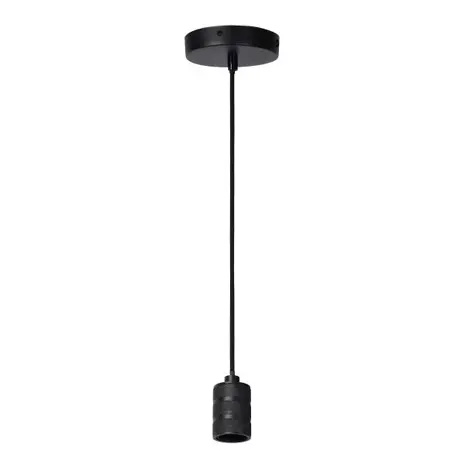 Lucide JOVA - Hanglamp - Ø 4,6 cm - 1xE27 - Zwart