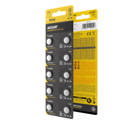 Technik Platinum Alkaline - 10 Stuks - AG7 / LR57 / 195 / 395 - 1,5V - B10 | Knoopcelbatterij Technik Platinum Alkaline - 10 Stuks - AG7 / LR57 / 195 / 395 - 1,5V - B10 | Knoopcelbatterij