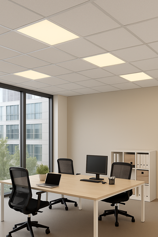 Aigostar LED Paneel 60x60cm - 3000K 830 - 40W 4600lm - Flikkervrij - UGR<19 - 5 jaar  garantie