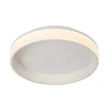 Lucide LED Plafonnière - Ø 40cm - 27W - LED 3 StepDim - 2500K/3000K - Wit | ESTREJA Sterrenhemel Lucide LED Plafonnière - Ø 40cm - 27W - LED 3 StepDim - 2500K/3000K - Wit | ESTREJA Sterrenhemel