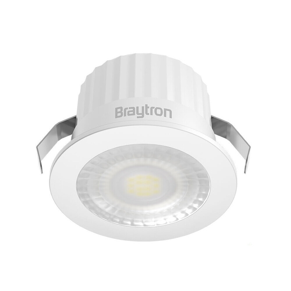 Braytron LED Inbouwspot mini - 3W 3000K - Zaagmaat 32mm - Buitenmaat 44mm - IP54 Braytron LED Inbouwspot mini - 3W 3000K - Zaagmaat 32mm - Buitenmaat 44mm - IP54