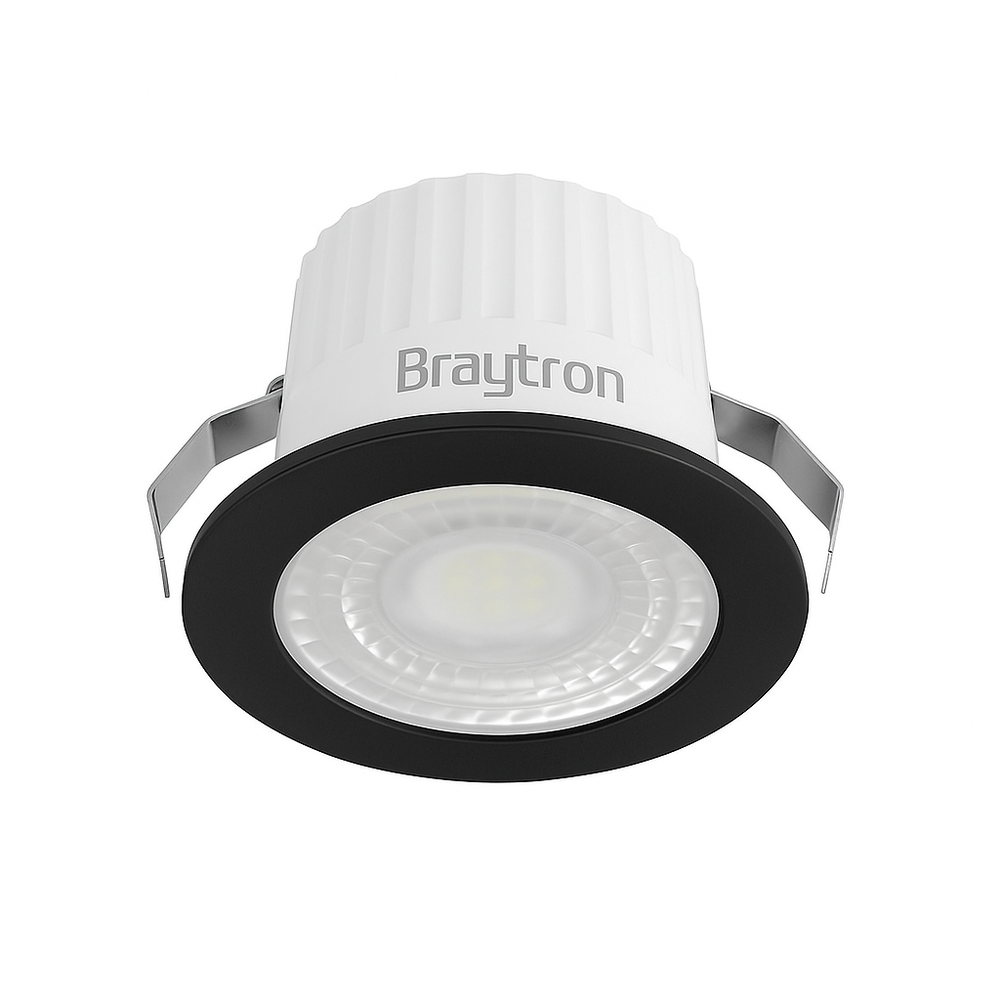 Braytron LED Inbouwspot mini - 3W 3000K - Zaagmaat 32mm - Buitenmaat 44mm - IP54 Braytron LED Inbouwspot mini - 3W 3000K - Zaagmaat 32mm - Buitenmaat 44mm - IP54