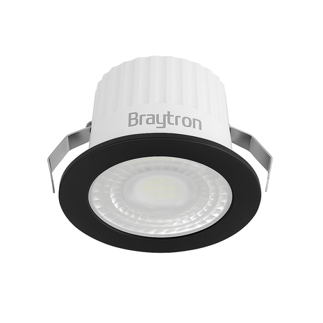 Braytron LED Inbouwspot mini - 3W 3000K - Zaagmaat 32mm - Buitenmaat 44mm - IP54 Braytron LED Inbouwspot mini - 3W 3000K - Zaagmaat 32mm - Buitenmaat 44mm - IP54