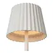 Lucide JUSTINE - Tafellamp Buiten - LED Dimb. - 1x2W 2700K - IP54 - Wit Lucide JUSTINE - Tafellamp Buiten - LED Dimb. - 1x2W 2700K - IP54 - Wit