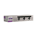 Braytron LED Plafondspot Beta - 3x GU10 fitting - 300x120mm - Mat zwart Braytron LED Plafondspot Beta - 3x GU10 fitting - 300x120mm - Mat zwart