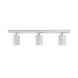 Braytron LED Plafondspot Beta - 3x GU10 fitting - 300x120mm - Mat wit Braytron LED Plafondspot Beta - 3x GU10 fitting - 300x120mm - Mat wit