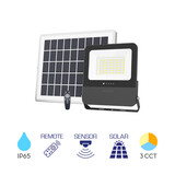 Braytron LED Solar Schijnwerper incl. sensor - 15W 600lm - Lichtkleur verstelbaar - IP65 Braytron LED Solar Schijnwerper incl. sensor - 15W 600lm - Lichtkleur verstelbaar - IP65