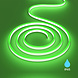 Braytron LED Strip - 100m - 230V AC - 6W 350lm p/m - Groen - Neon - IP65 Braytron LED Strip - 100m - 230V AC - 6W 350lm p/m - Groen - Neon - IP65