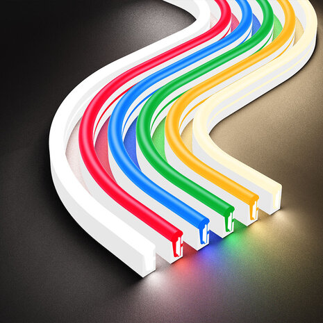 Braytron LED Strip - 100m - 230V AC - 6W 350lm p/m - 3000K 830 - Neon - IP65 Braytron LED Strip - 100m - 230V AC - 6W 350lm p/m - 3000K 830 - Neon - IP65