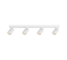 Braytron LED Plafondspot Beta - 4x GU10 fitting - 640x120mm - Mat wit Braytron LED Plafondspot Beta - 4x GU10 fitting - 640x120mm - Mat wit