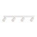 Braytron LED Plafondspot Beta - 4x GU10 fitting - 640x120mm - Mat wit Braytron LED Plafondspot Beta - 4x GU10 fitting - 640x120mm - Mat wit