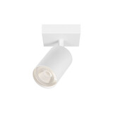 Braytron LED Plafondspot - GU10 fitting - 55x130mm - Mat wit - vierkante plafondplaat