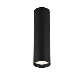 Braytron LED Plafondspot - GU10 fitting - 55x200mm - Mat zwart Braytron LED Plafondspot - GU10 fitting - 55x200mm - Mat zwart