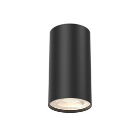 Braytron LED Plafondspot - GU10 fitting - 55x102mm - Mat zwart Braytron LED Plafondspot - GU10 fitting - 55x102mm - Mat zwart