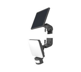 Braytron LED Solar Schijnwerper incl. sensor - 15W 1500lm - Lichtkleur verstelbaar - IP54 Braytron LED Solar Schijnwerper incl. sensor - 15W 1500lm - Lichtkleur verstelbaar - IP54