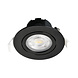 Braytron LED Inbouwspot - 7W Dimbaar - Zaagmaat 70mm - Lichtkleur verstelbaar - Zwart geborsteld Braytron LED Inbouwspot - 7W Dimbaar - Zaagmaat 70mm - Lichtkleur verstelbaar - Zwart geborsteld