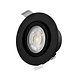 Braytron LED Inbouwspot - 7W Dimbaar - Zaagmaat 70mm - Lichtkleur verstelbaar - Zwart geborsteld Braytron LED Inbouwspot - 7W Dimbaar - Zaagmaat 70mm - Lichtkleur verstelbaar - Zwart geborsteld