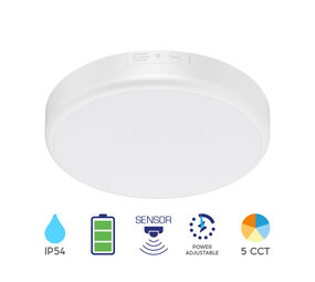 Braytron LED Portieklamp incl. bewegingssensor - 10-15-20W - Lichtkleur verstelbaar - Nood functie Braytron LED Portieklamp incl. bewegingssensor - 10-15-20W - Lichtkleur verstelbaar - Nood functie