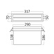Braytron LED Noodverlichting inbouw - 2W 150lm - 3h Braytron LED Noodverlichting inbouw - 2W 150lm - 3h