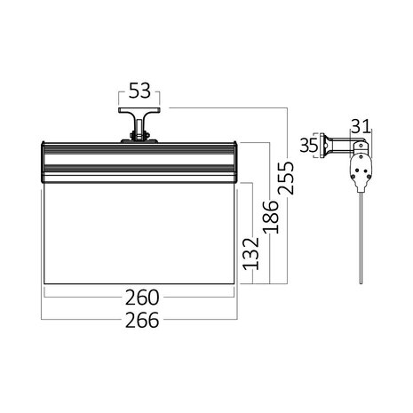 Braytron LED Noodverlichting opbouw - 2W 150lm - 3h - excl. pictogram