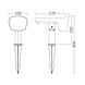 Braytron LED Prikspot - 12W Dimbaar - Lichtkleur verstelbaar - IP65 Braytron LED Prikspot - 12W Dimbaar - Lichtkleur verstelbaar - IP65