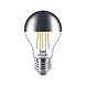 Philips LED Bulb - E27 Fitting - Peer Spiegel Zilver - 7.2W 650Lm - 827 Zeer Warm Wit | Dimbaar - Vervangt 60W Philips LED Bulb - E27 Fitting - Peer Spiegel Zilver - 7.2W 650Lm - 827 Zeer Warm Wit | Dimbaar - Vervangt 60W