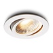 LCB LED inbouwspot - 1W vervangt 10W - zaagmaat ø70-75mm - lichtkleur 2700K - kantelbaar LCB LED inbouwspot - 1W vervangt 10W - zaagmaat ø70-75mm - lichtkleur 2700K - kantelbaar