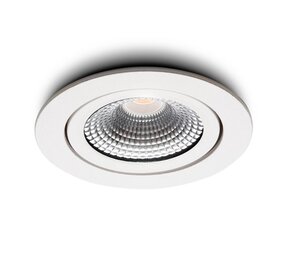 LCB LED inbouwspot - 1W vervangt 10W - zaagmaat ø70-75mm - lichtkleur 2700K - kantelbaar LCB LED inbouwspot - 1W vervangt 10W - zaagmaat ø70-75mm - lichtkleur 2700K - kantelbaar