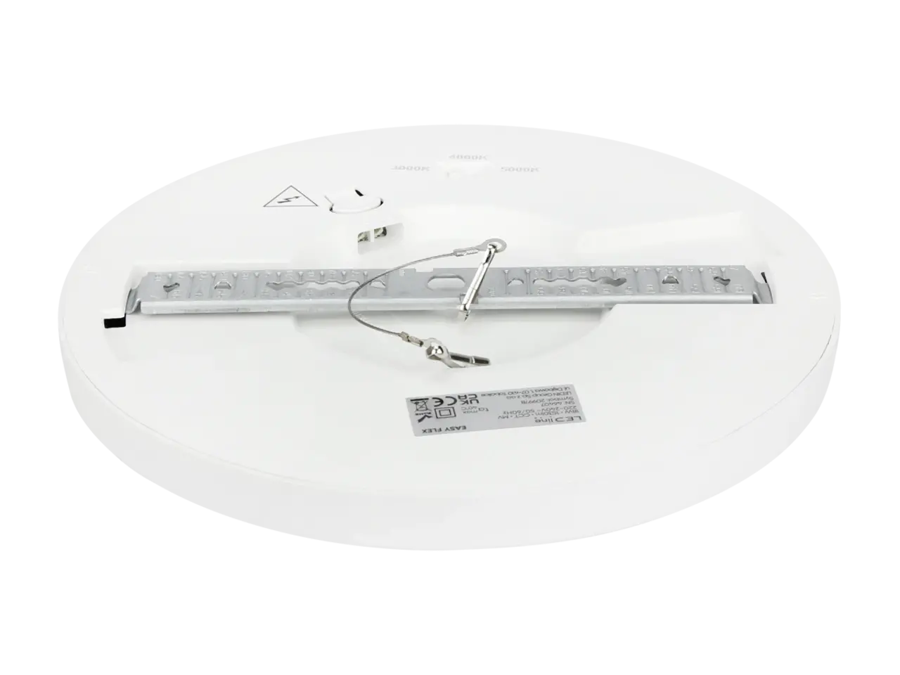 LED Line LED Downlight - Rond - EASY FLEX - IP20 - 18W 1530lm - CCT 3000K/4000K/5000K - Wit - Inbouw/Opbouw | Ø225mm 65-180mm - Bewegingssensor