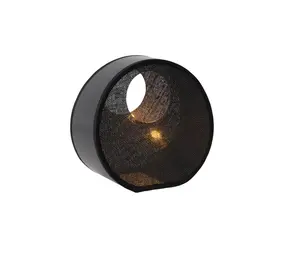 Lucide OP=OP LOXIA - Tafellamp - Zwart - 40W - Papier