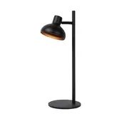 Lucide SENSAS Tafellamp - Zwart- 1xGU10 - 12W Lucide SENSAS Tafellamp - Zwart- 1xGU10 - 12W