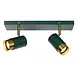 Lucide FLORIS Plafondspot-Groen-2xGU10-40W-Alumin. Lucide FLORIS Plafondspot-Groen-2xGU10-40W-Alumin.