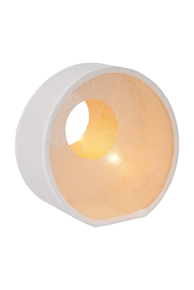 Lucide LOXIA Tafellamp-Beige-Ø26,5-1xE14-40W-Papier