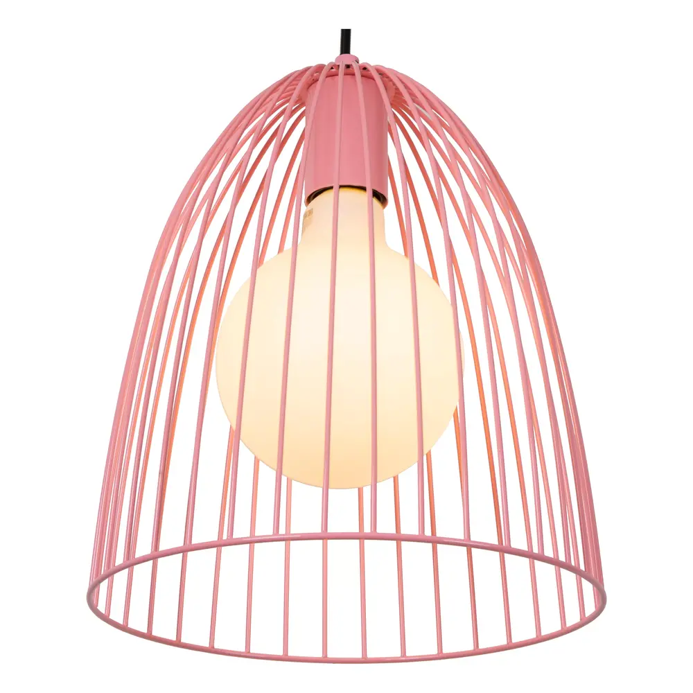 Lucide Lucide MACARONS - Hanglamp - Ø 24,5 cm - 1xE27 - Roze