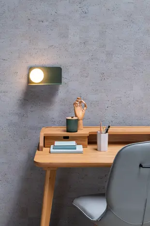 Lucide BONNI - Wandlamp - 1xG9 - Groen