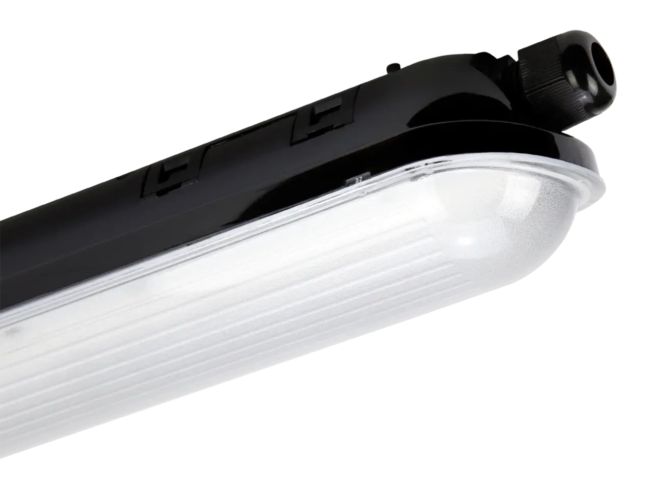 LED Line LED Montagebalk - IP65 - 120cm Zwart - LINKER TRI-PROOF - 40W 6000lm - 4000K 840 Helder Wit | IK08 5 jaar LED Line LED Montagebalk - IP65 - 120cm Zwart - LINKER TRI-PROOF - 40W 6000lm - 4000K 840 Helder Wit | IK08 5 jaar