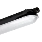 LED Line LED Montagebalk - IP65 - 120cm Zwart - LINKER TRI-PROOF - 40W 6000lm - 4000K 840 Helder Wit | IK08 5 jaar