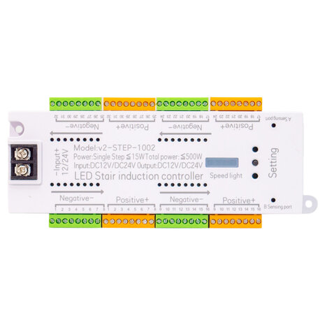 LCB LED LED Strip Toebehoren | Controller Set voor Dynamische Trapverlichting – Incl. Bewegingssensoren en Afstandsbediening LCB LED LED Strip Toebehoren | Controller Set voor Dynamische Trapverlichting – Incl. Bewegingssensoren en Afstandsbediening