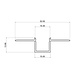 Braytron LED Strip Aluminium profiel - Inbouw stucprofiel - 2000*15*13,9mm - Zilver Braytron LED Strip Aluminium profiel - Inbouw stucprofiel - 2000*15*13,9mm - Zilver