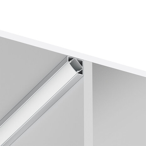 Braytron LED Strip Aluminium profiel - Opbouw hoekprofiel - 2000*18*18mm