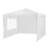 Benson Partytent 3 Zijwanden 290x290x245 cm – Incl. Ramen - Gesloten Wand