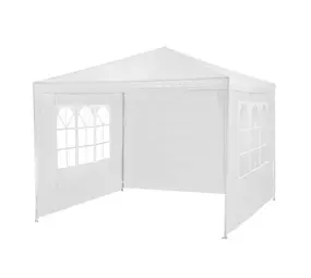 Benson OP=OP Partytent 3 Zijwanden 290x290x245 cm – Incl. Ramen - Gesloten Wand